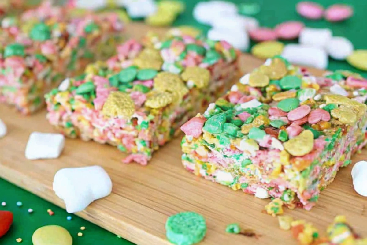 St Patrick's Day Cereal Treats