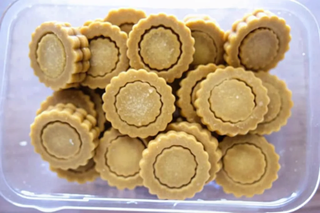 Sweet Potato Valentine's Dog Cookies