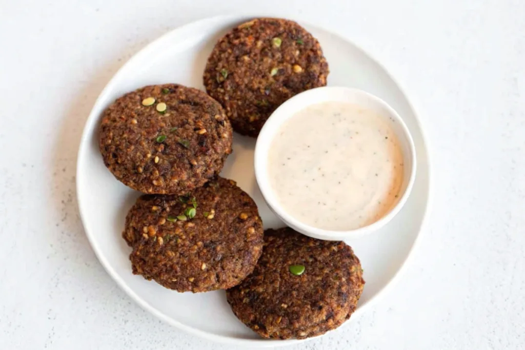 Tempeh Mushroom Burgers Recipe