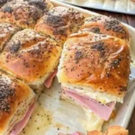The Best Hot Ham and Cheese Sliders