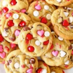 Valentine Chocolate Chip Cookies