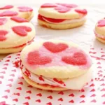 Valentine Hearts Sandwich Cookies
