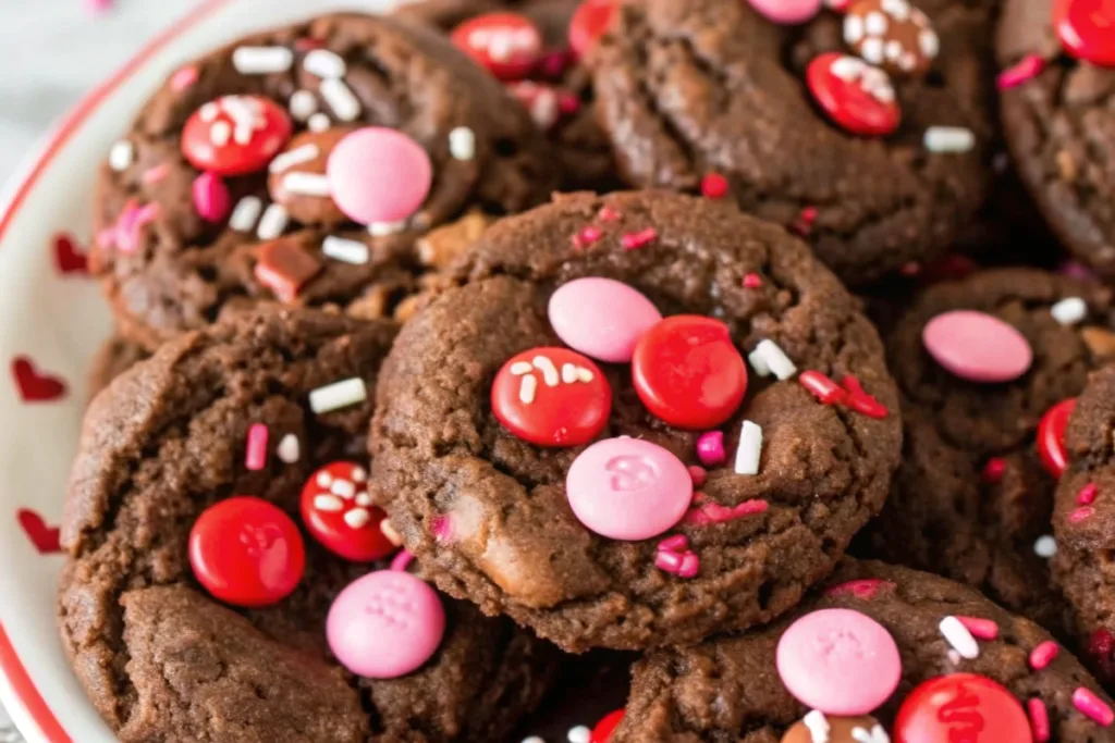 Valentine Pudding Cookies