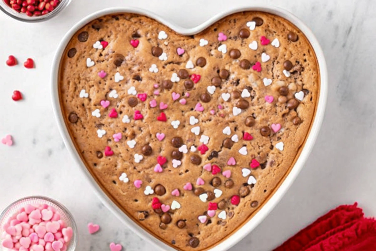 Valentine's Day Cookie Bars