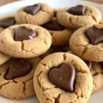 Valentine's Day Peanut Butter Cookies