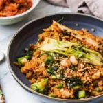 Vegetarian Kimchi Fried Rice