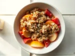 Apple and Rhubarb Crumble