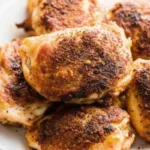 Best Crispy Baked Chicken Thighs