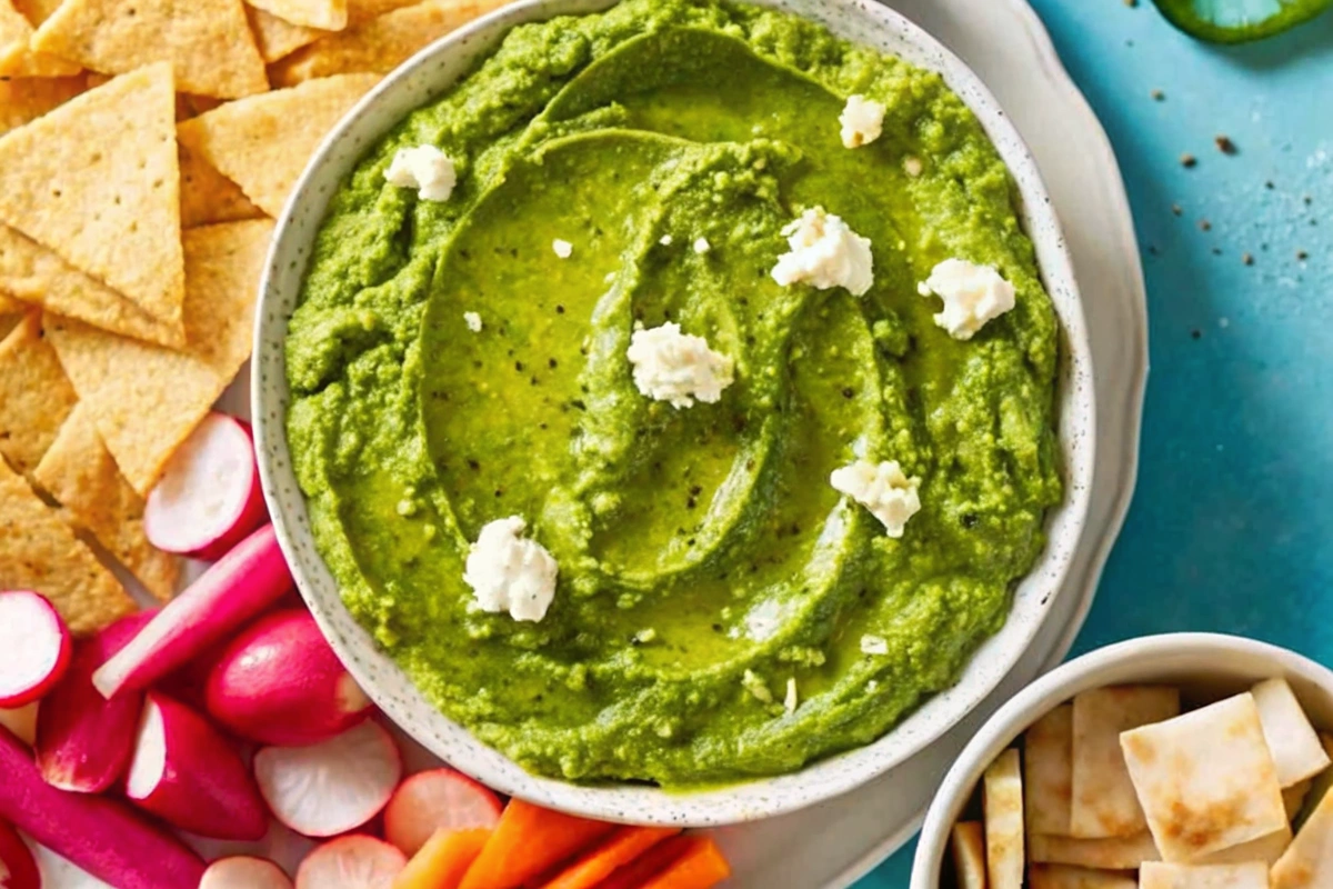 Best Spring Pea and Feta Dip