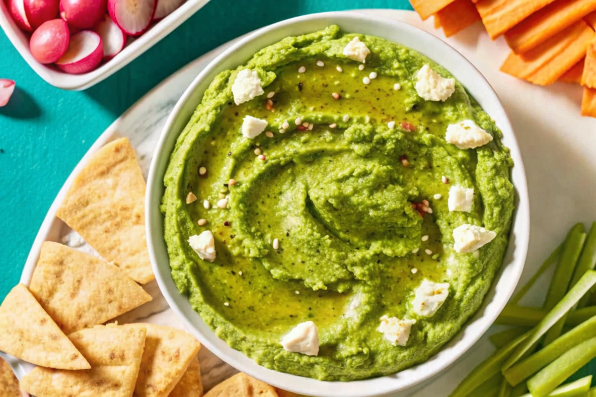 Best Spring Pea and Feta Dip