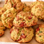 Broccoli Quinoa Drop Biscuits