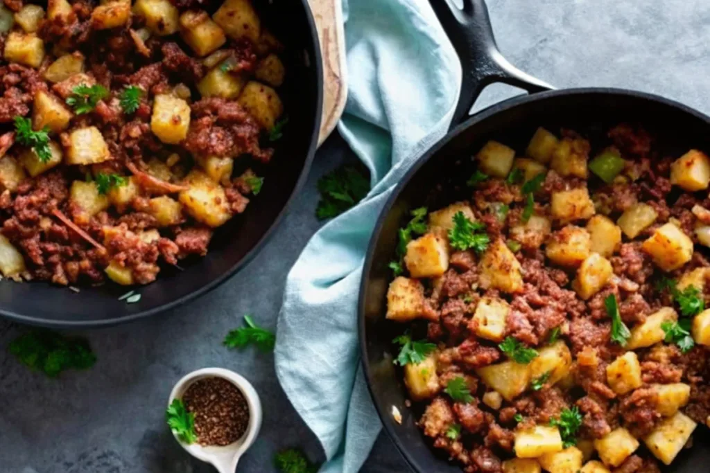 Corned Beef Hash with Crispy Potatoes