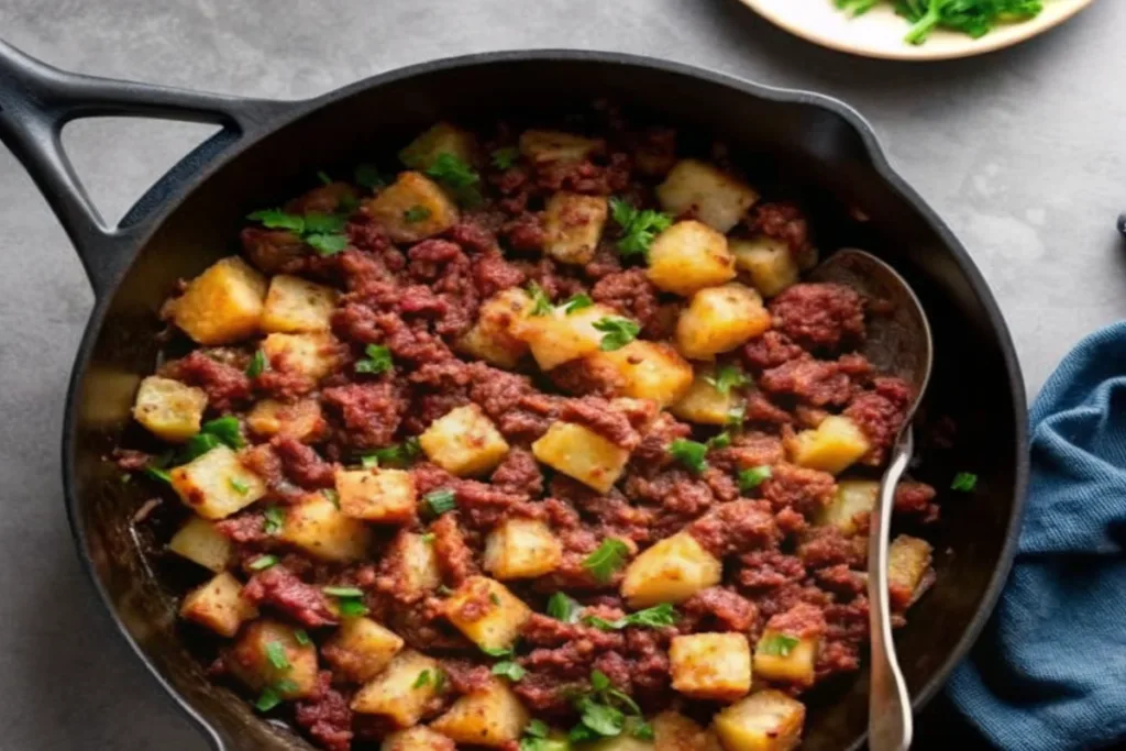 Corned Beef Hash with Crispy Potatoes
