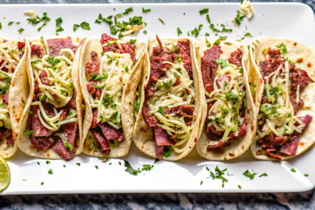 Corned Beef Tacos