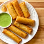 Crispy Chicken Spring Rolls