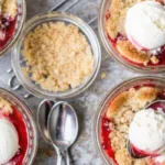 Ginger Rhubarb Crisp