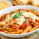 Gluten-Free Baked Pasta with Ground Turkey and Ricotta