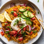 Golden Ground Turkey and Rice Skillet