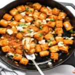 Ground Turkey Cheeseburger Tater Tot Hotdish