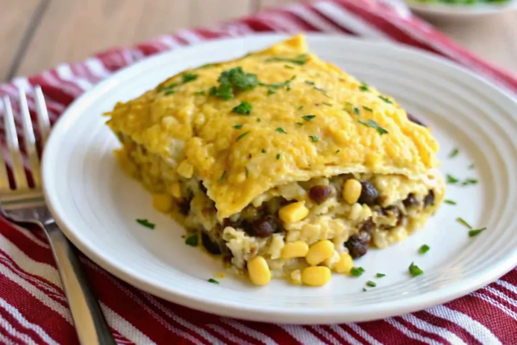 Ground Turkey Enchilada Casserole