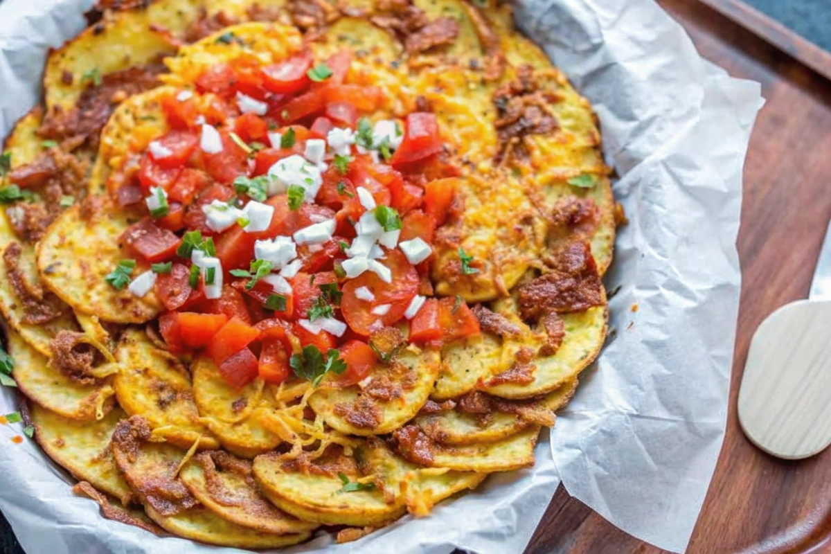 Irish Inspired Potato Nachos
