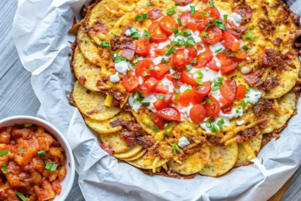 Irish Inspired Potato Nachos
