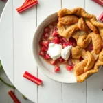 Juicy Rhubarb Pie Using Frozen Rhubarb