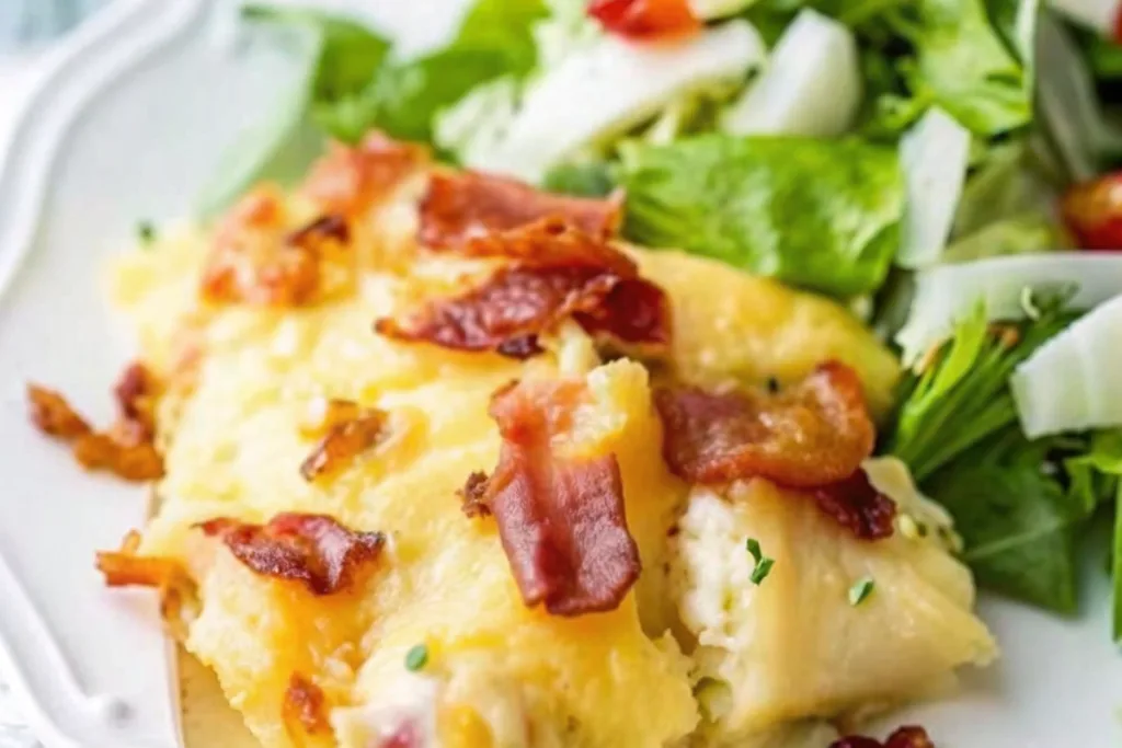 Keto Chicken Cordon Bleu Casserole