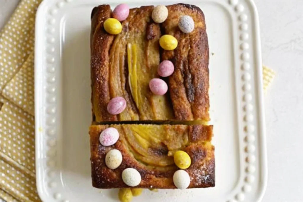 Mini Egg Banana Bread