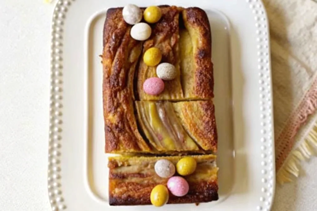 Mini Egg Banana Bread