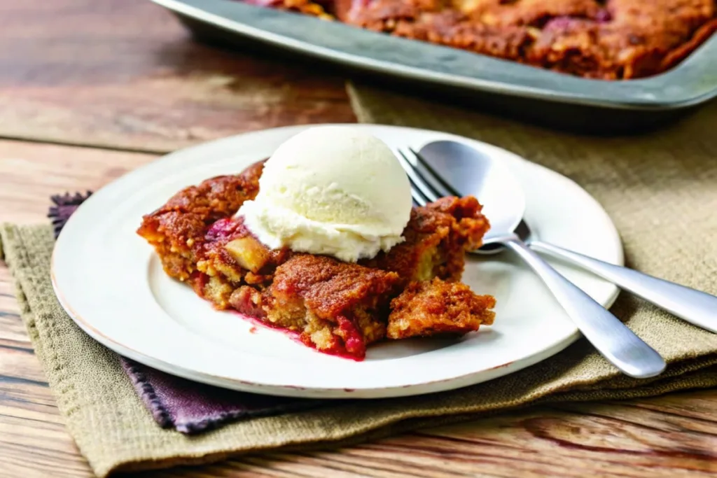 Old-Fashioned Rhubarb Cake