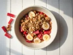 Rhubarb Banana Crumble