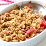 Rhubarb Crumble