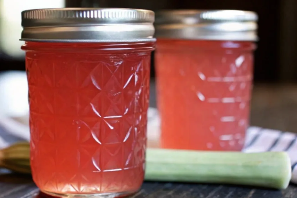 Rhubarb Jelly Recipe