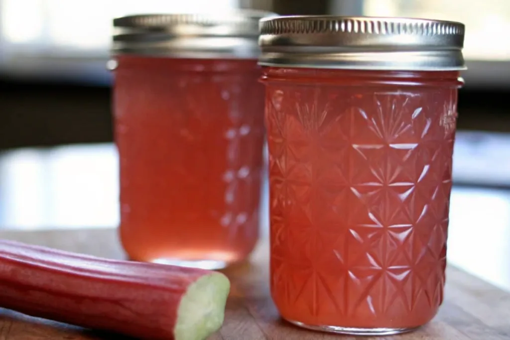 Rhubarb Jelly Recipe