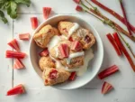 Rhubarb Scones