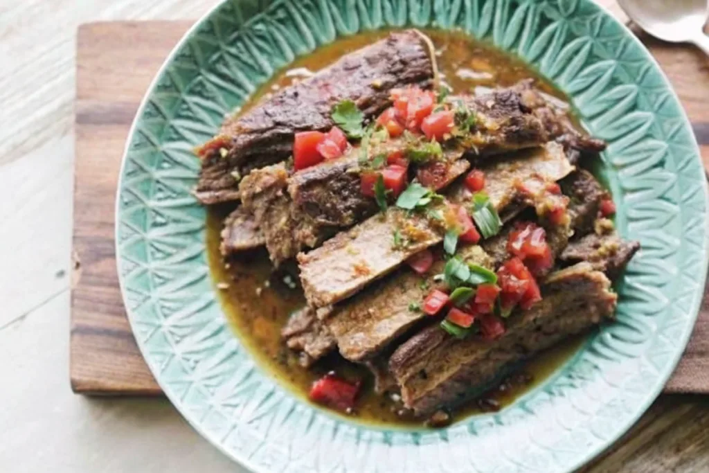 Rhubarb Short Ribs