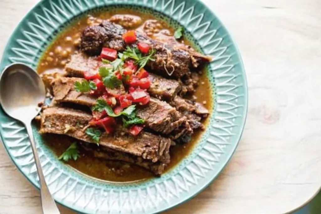 Rhubarb Short Ribs