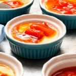 Rhubarb and Orange Panna Cotta