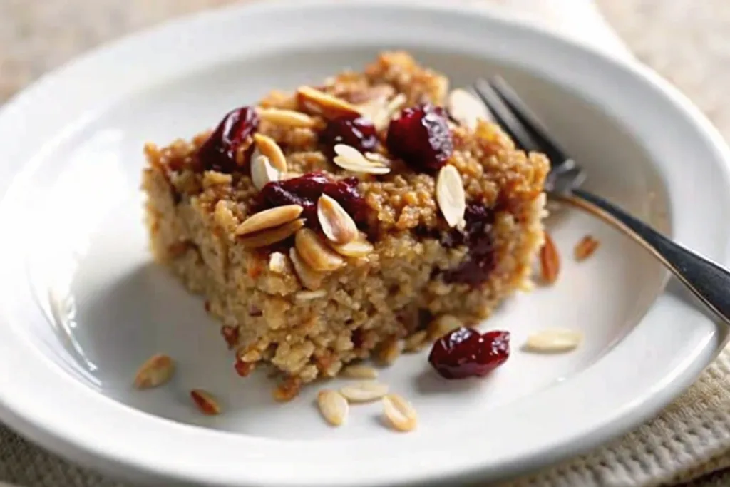 Spiced Irish Oatmeal with Cream