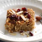 Spiced Irish Oatmeal with Cream