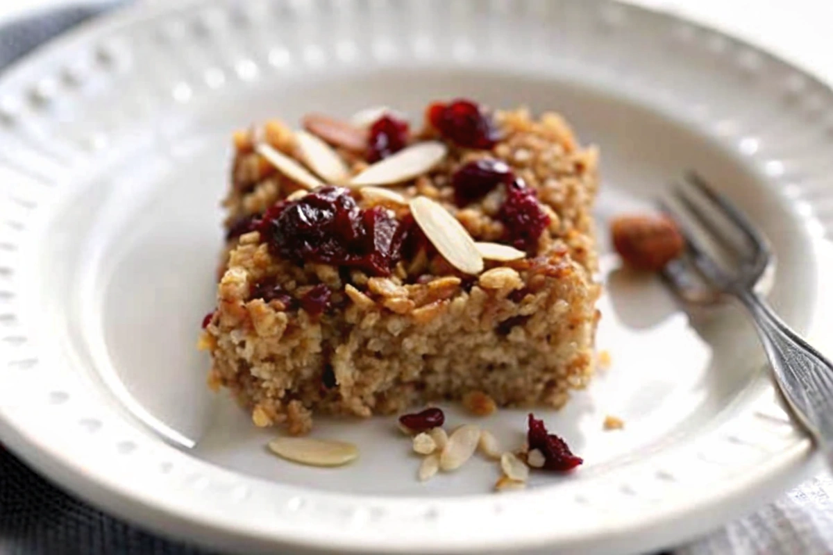 Spiced Irish Oatmeal with Cream