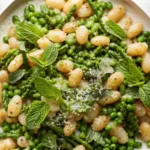 Spring Gnocchi with Peas and Asparagus