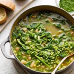 Spring Minestrone with Kale and Pasta