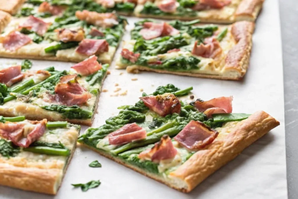 Spring Puff Pastry Tart