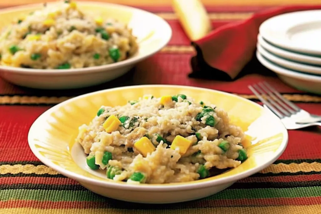 Spring Risotto with Peas and Zucchini