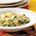 Spring Risotto with Peas and Zucchini