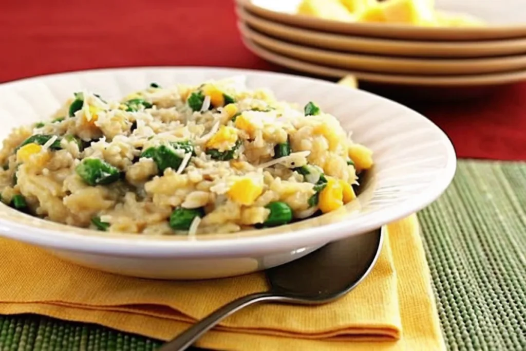 Spring Risotto with Peas and Zucchini