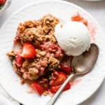 Strawberry Rhubarb Crisp