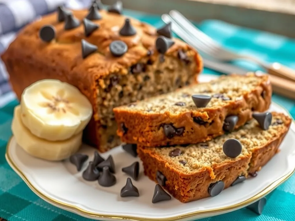 Best Moist Chocolate Chip Banana Bread